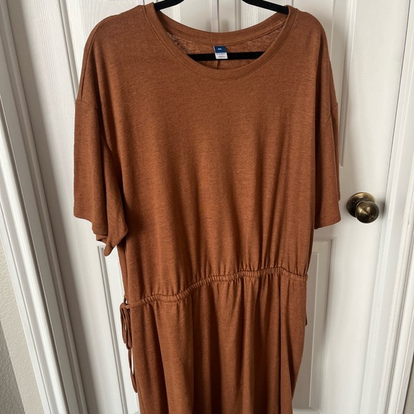Old Navy defined waist XXL short sleeve Slub knit mini - Picture 2 of 9